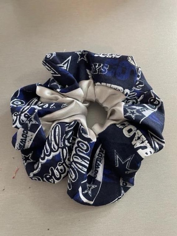 Dallas Cowboy scrunchie