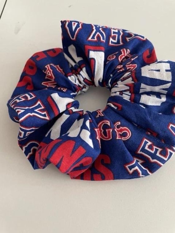 Tx Rangers scrunchie