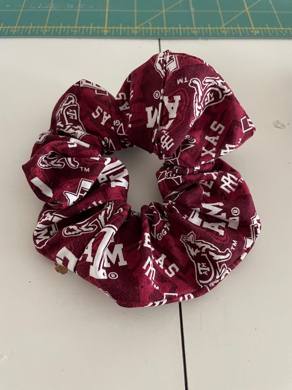 Tx A &M big scrunchie