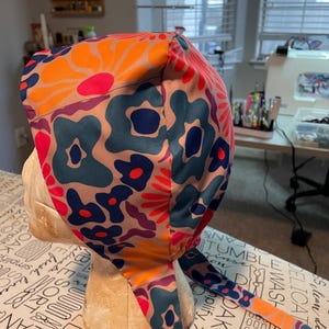 tie back scrub hat