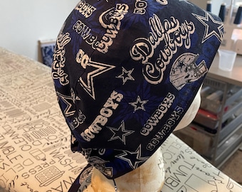 Dallas Cowboy scrub hat