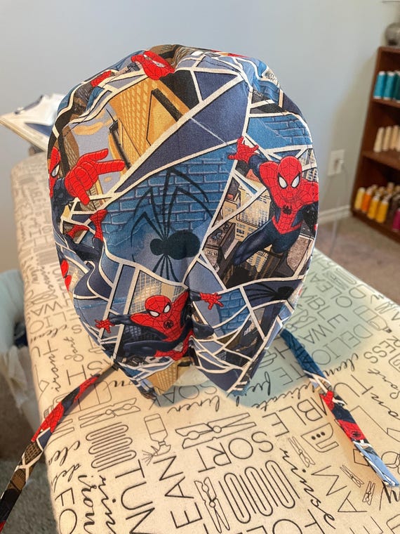 Spider-Man scrub hat