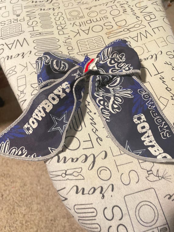 Cowboys hair bow