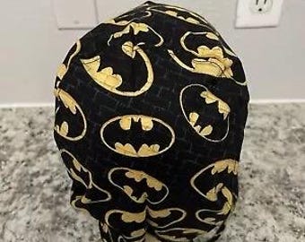 bat man scrub hat