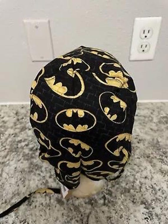 bat man scrub hat