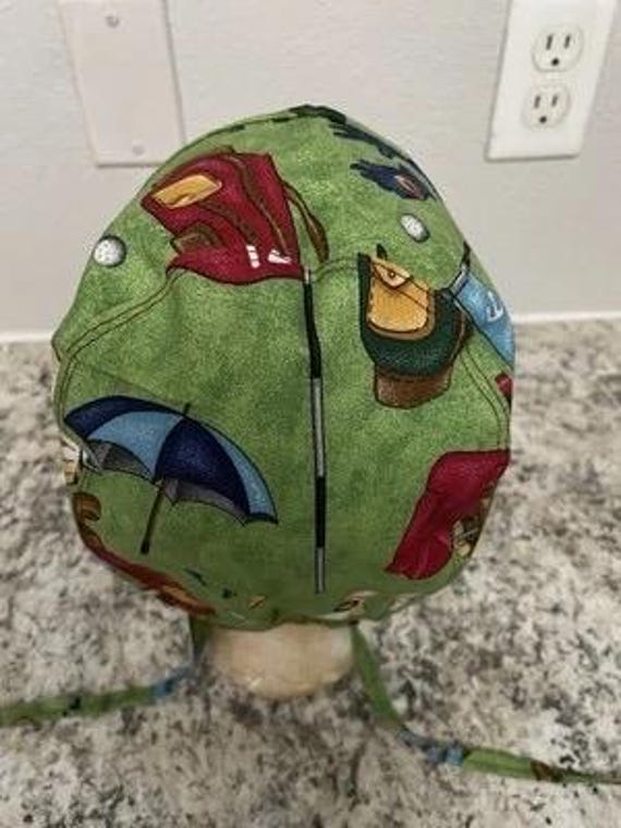 golf scrub hat