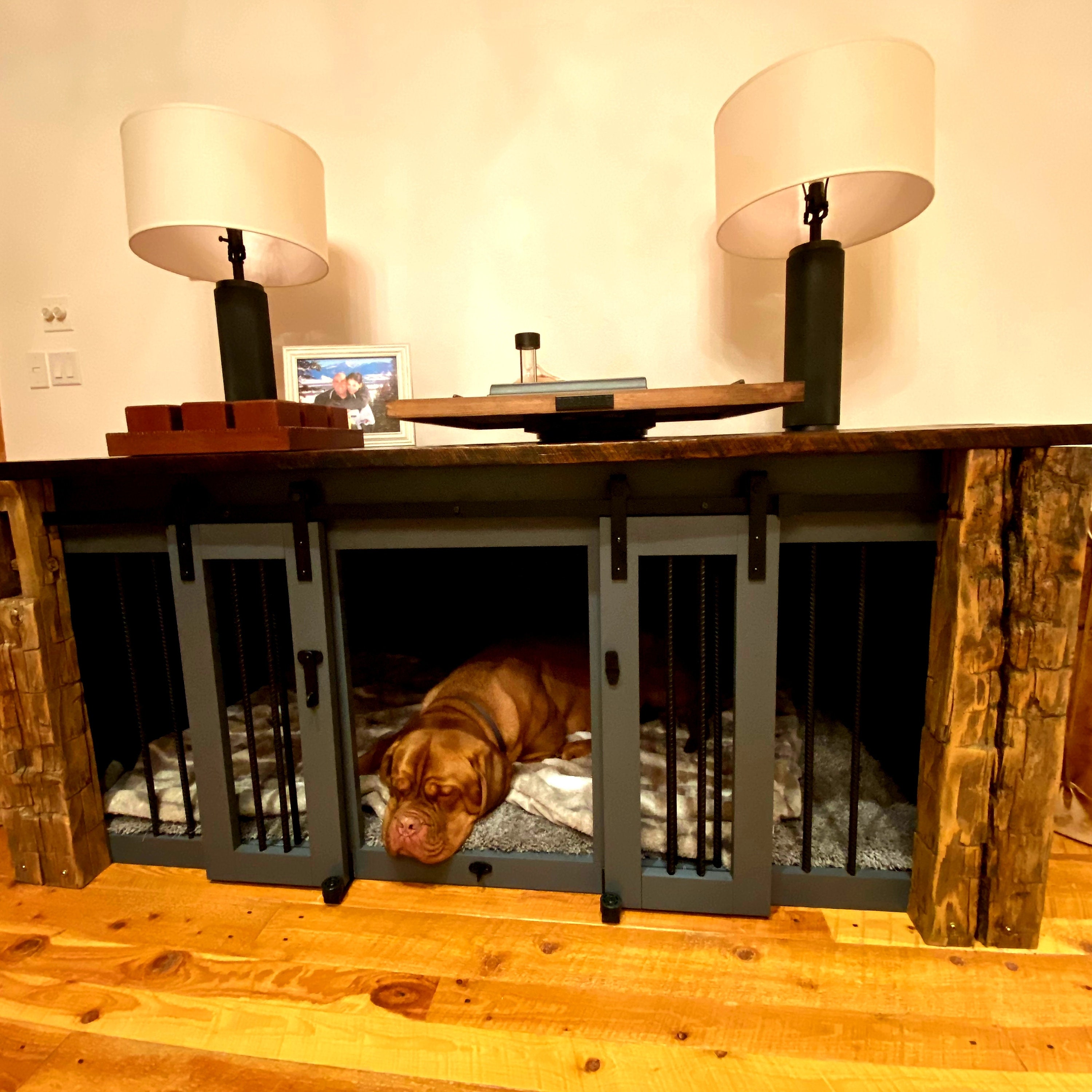 custom built dog crates