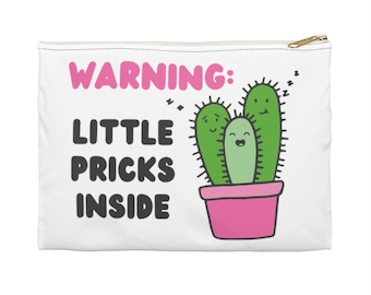 Warning Little Pricks Inside. Diabetic Travel Pouch | Funny Diabetes Bag | Cute Medical Supply Bag | Gift for Diabetic | Diabetes Gift