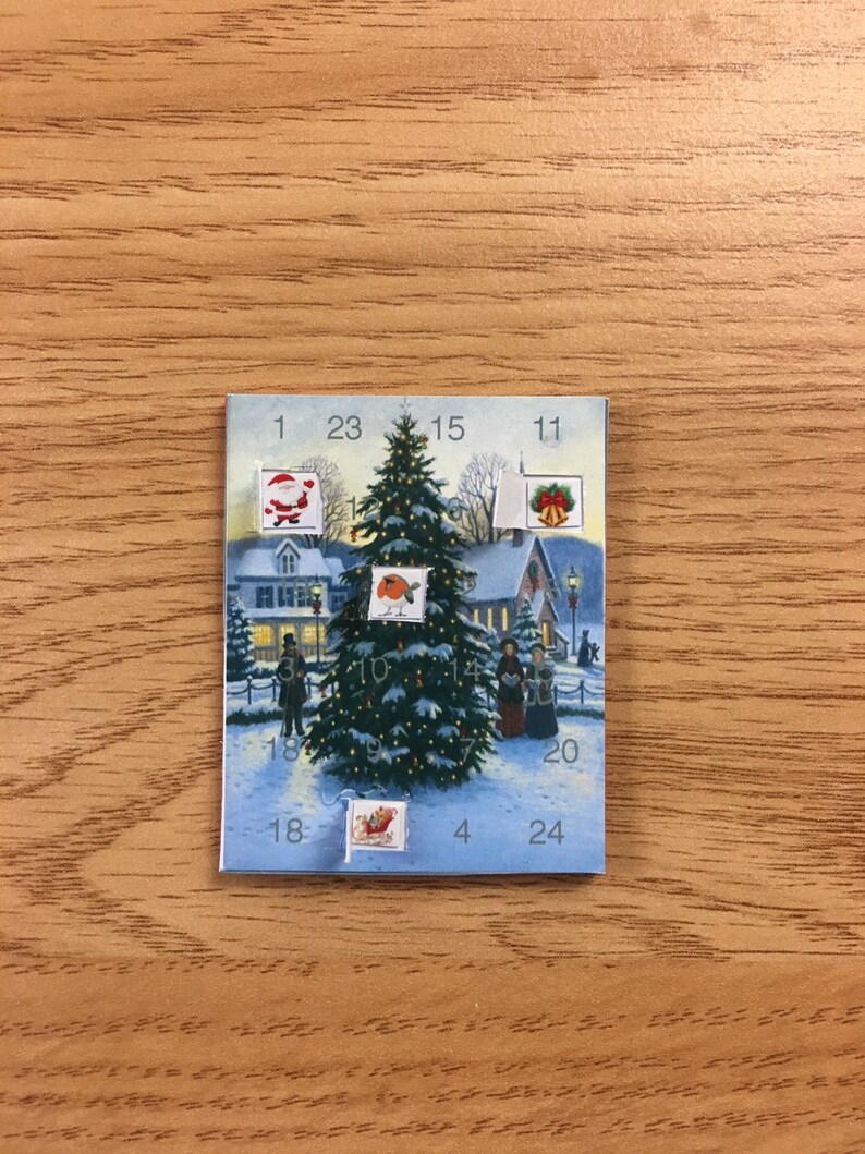 Dolls House Miniatures Christmas Advent Calendars 6 to Etsy