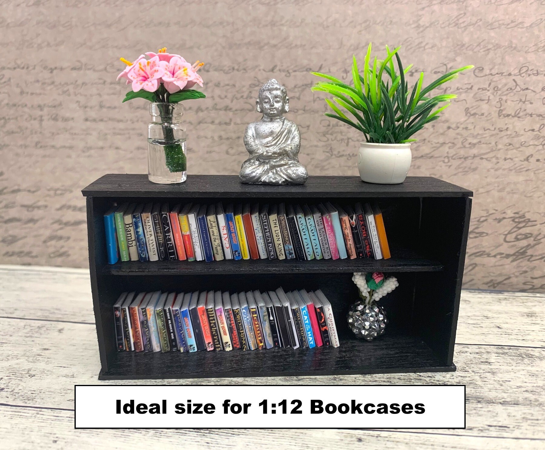 Set of 10 Dolls House Miniature Books Dolls House Furniture Etsy