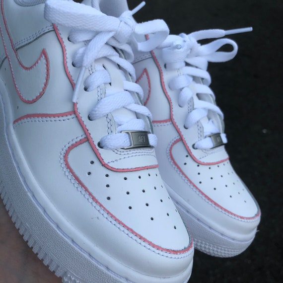 NIKE AF1: Pink X Air Force 1 | Etsy