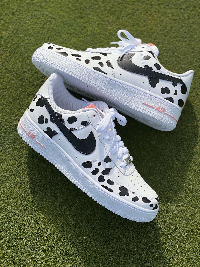 NIKE AF1: Cow Print X Air Force 1 | Etsy