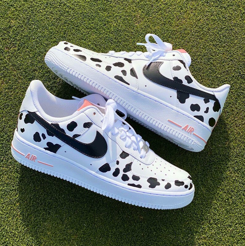 NIKE AF1: Cow Print X Air Force 1 | Etsy
