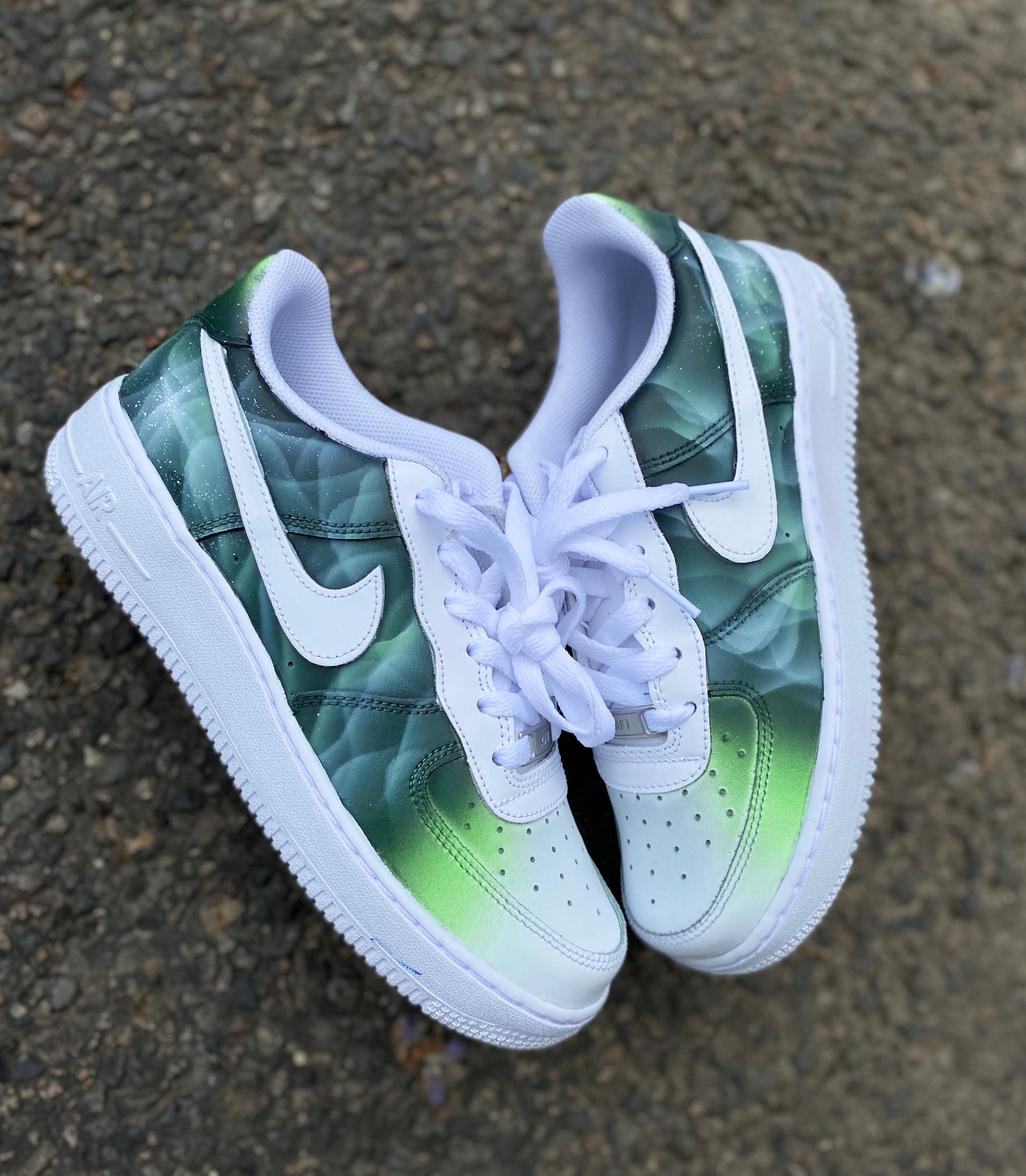 NIKE AF1: Green Lights X Air Force 1 | Etsy