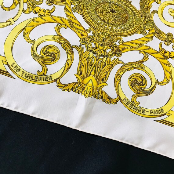 HERMES SCARF 90, Rare, Vintage Hermes, Les Tuiler… - image 2