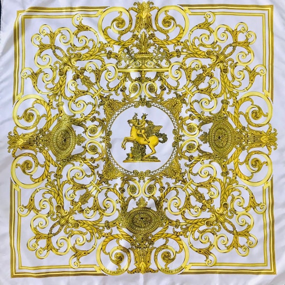 HERMES SCARF 90, Rare, Vintage Hermes, Les Tuiler… - image 1