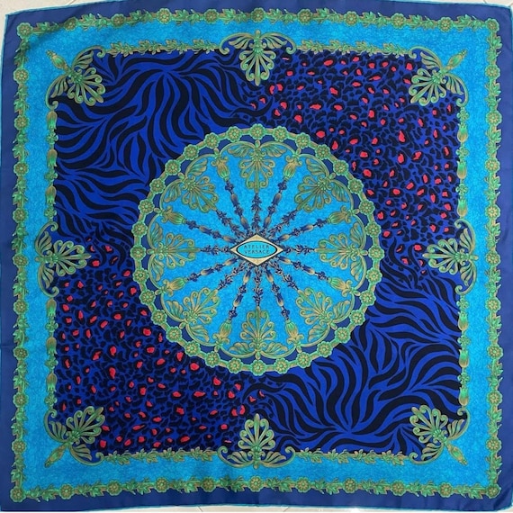 Versace Scarf 90 - Vintage Scarf | Silk Head Scar… - image 1