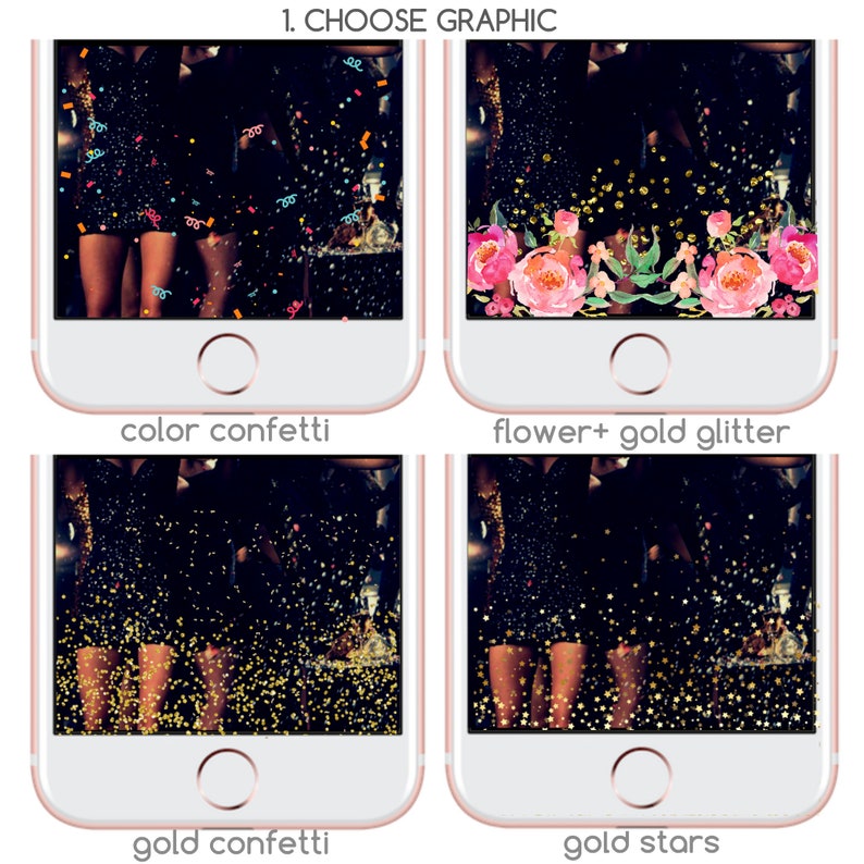 Gold Glitter Baby Shower Snapchat Filter Baby Shower Etsy