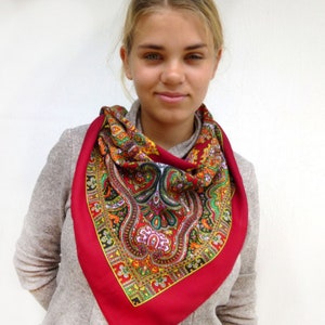 Turkish scarfs Paisley head scarf