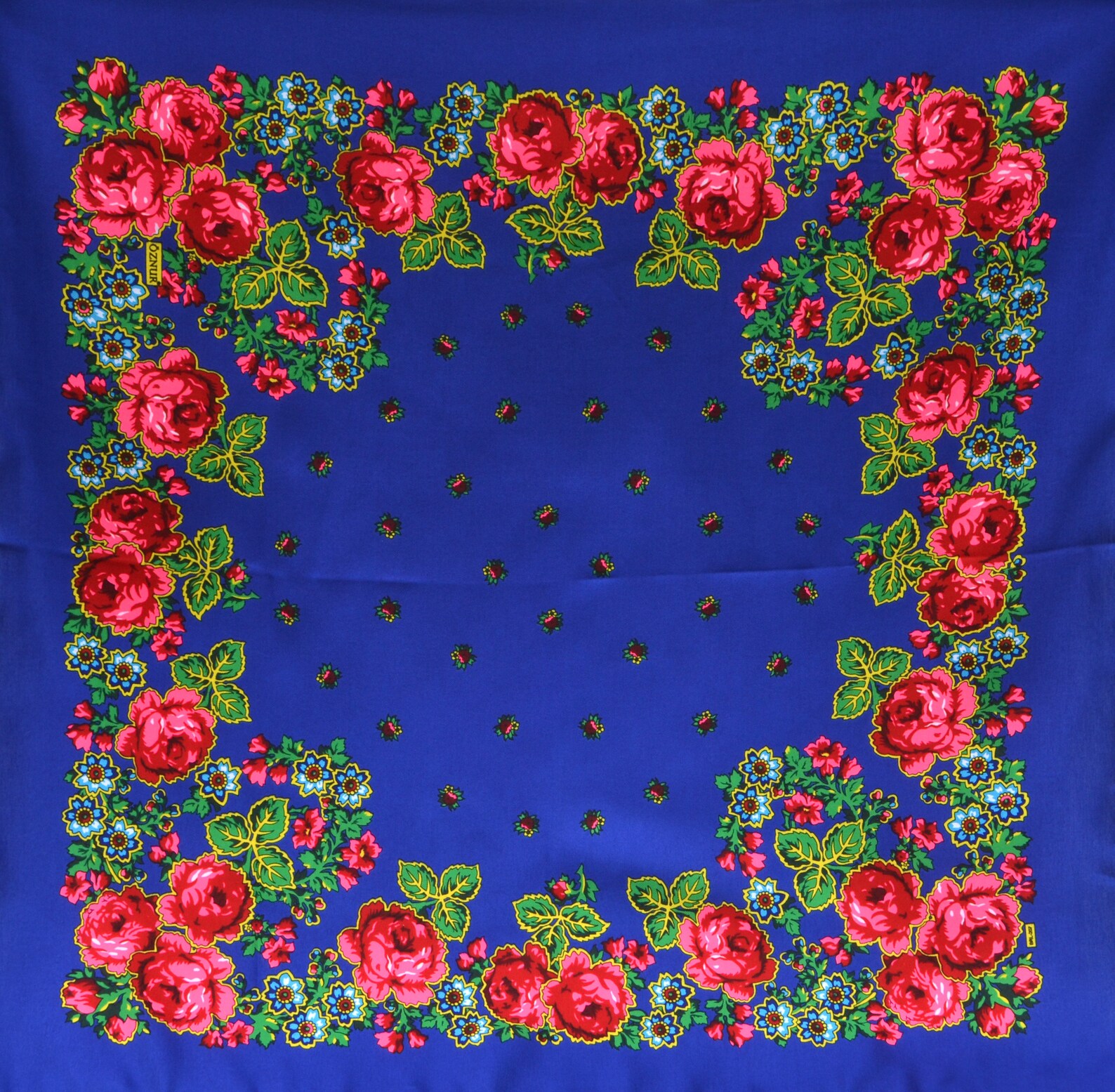 Polish Head Scarf Babushkas Scarf Ukrainian Folk Scarf Etsy