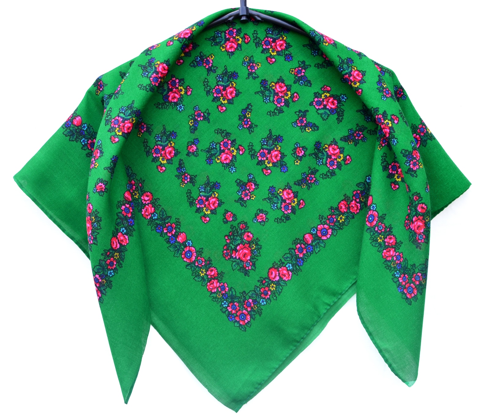 Ukrainian Scarves Floral Babushka Scarf Ukrainian Gifts Etsy UK