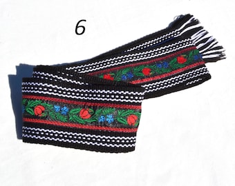 Ukrainian woven wrap belt Krajka made in ukraine Ukraine souvenir Length 2 meters