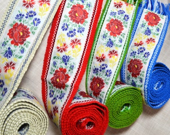 Woman woven belt Slavic sash Ukrainian belt Length 1.9 meters Width 7 centimeters Kushak Ethnic textile belt