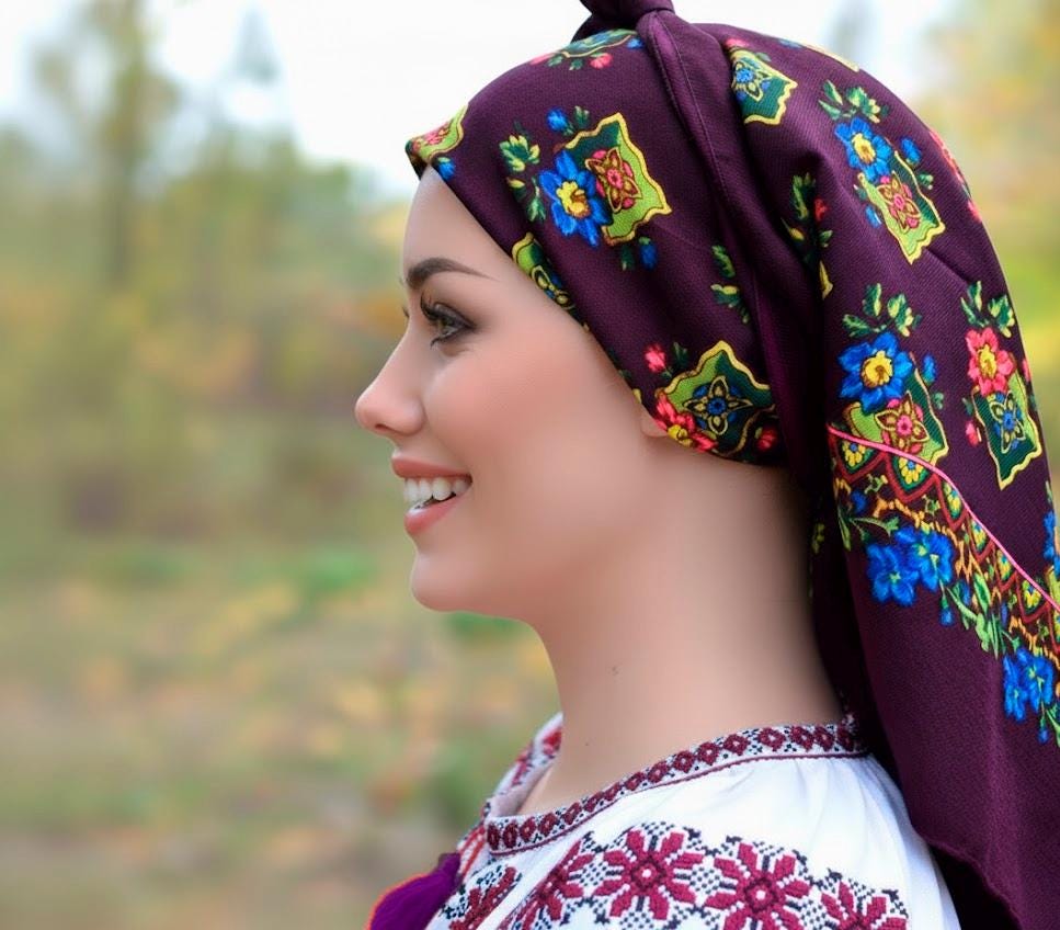 XG タイダイ グラフィックTシャツ XS Babushka Scarf セット il_fullxfull.7392827695_xgwc.jpg