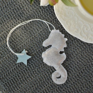 Seahorse Tea Bags Shaped 5 pieces Gift Wedding tea Baby shower gift Seahorse shaped tea bags Positive Gifts Cute gift