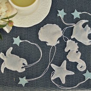 Sea life shaped tea bags 5x pieces Shaped tea bag Tea bag holder Fish shaped tea bag