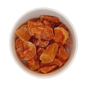 Pompoensnoepjes Gedroogde biologische pompoenschijfjes Gekonfijte pompoen Gezonde snack Gedroogde pompoenschijfjes Gezoete gekonfijte pompoen