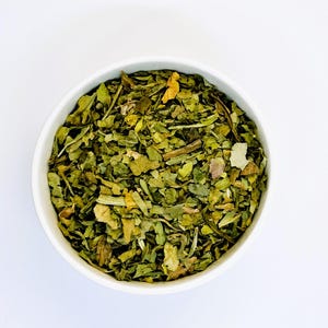 Plantain Leaf Tea 100% Dried Plantago major Leaves Loose Organic Herbal Tea Broadleaf Plantain
