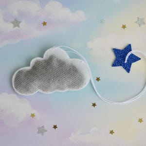 Cloud Shaped Tea Bags: Wedding Favors, Tea Lover Gift (5 Pieces)