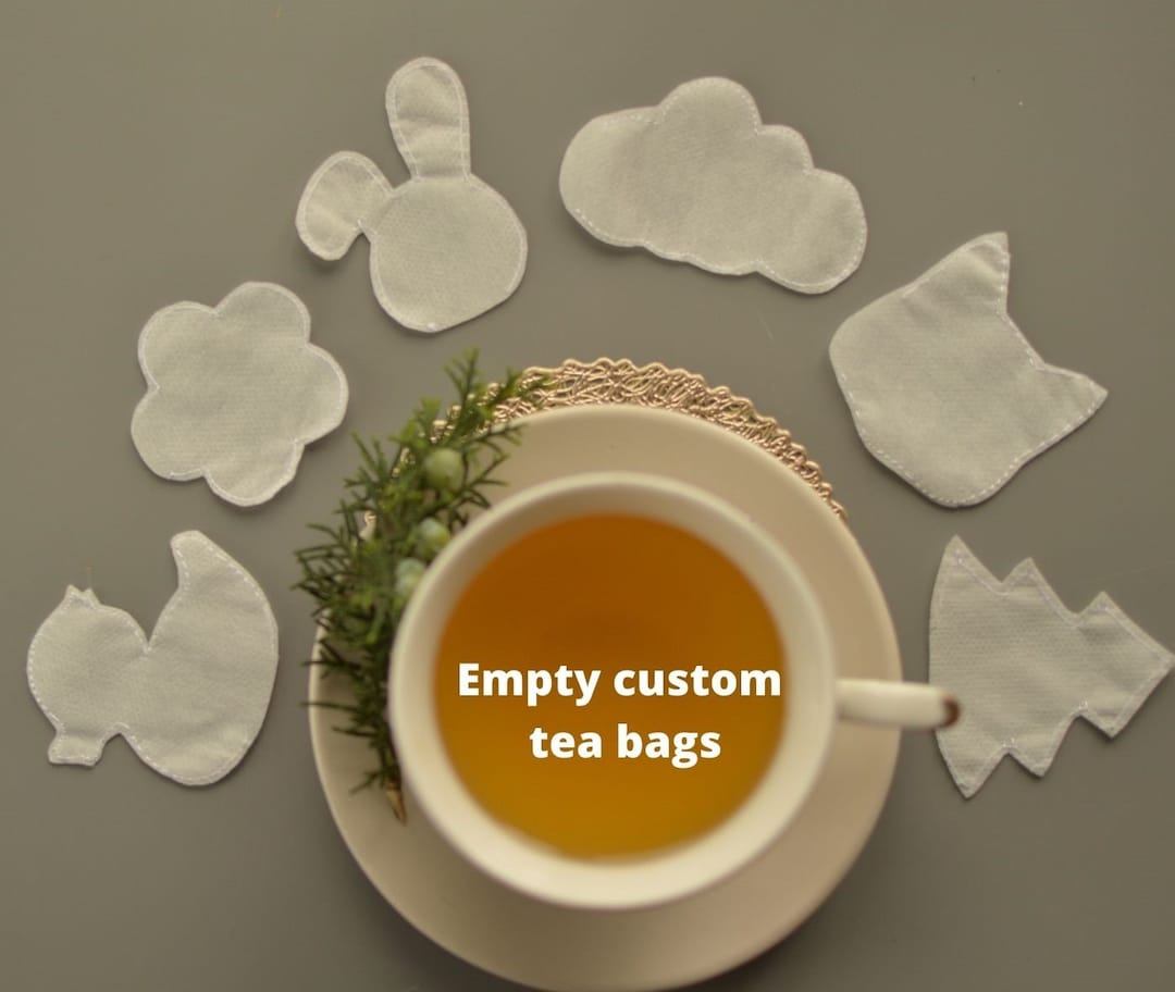 Custom Shaped Empty Tea Bags Fillable Tea Bags Custom Shaped Tea Bags