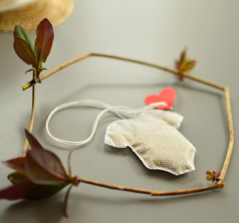 Baby Onesie Tea Bags (set of 5): Handmade Baby Shower Favors - Etsy