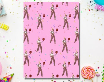 Harry Celebrate Wrapping Paper, Harries Gift Wrap, Harry LOT Wembley Gift Wrap, Birthday, Congratulations, Exam Wrapping Paper