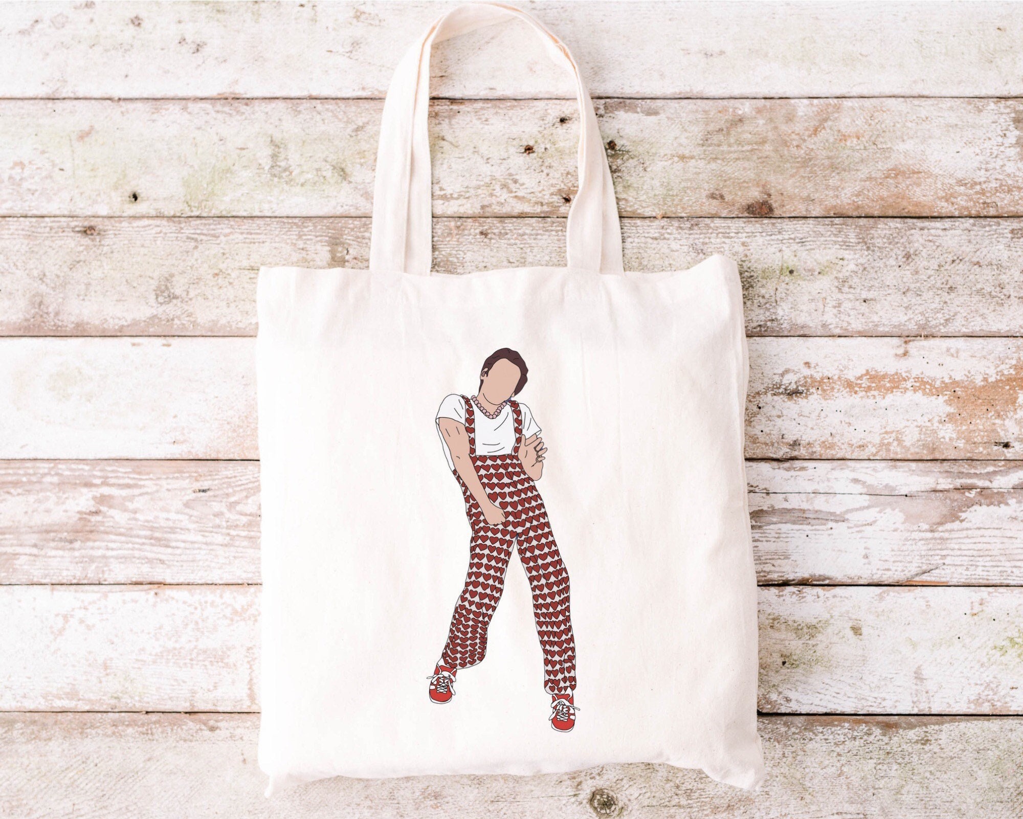 Harry Styles Tote Bag Canvas Etsy Ireland