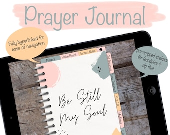 Digital Bible Journal / Prayer Journal, GoodNotes, Digital Journal, Planner