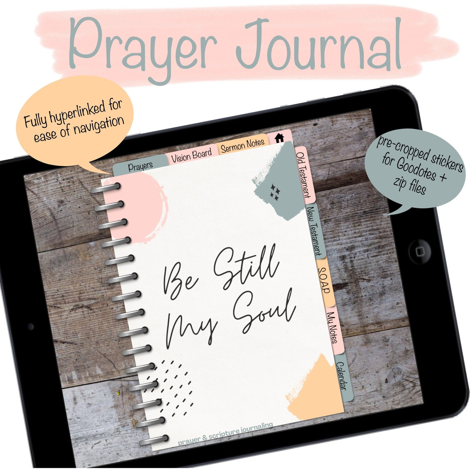 Digital Bible Journal / Prayer Journal, Goodnotes, Digital Journal ...
