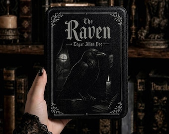 The Raven Kindle Case | Edgar Allan Poe Gothic Bookish Cover