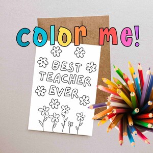 Printable Coloring Happy Birthday Card - A Creative and Personalized Trough Coloring Birthday Greeting!