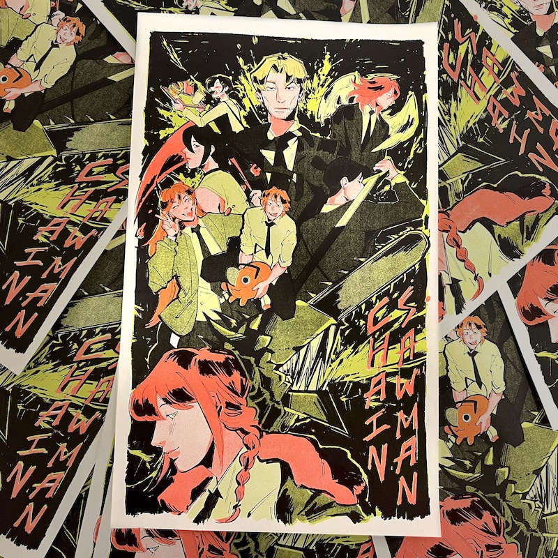 Chainsaw Man Poster - Etsy