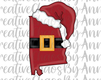 Alabama Santa - Etsy