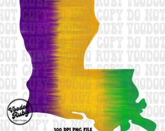 Illustrazione PNG del Mardi Gras della Louisiana, clipart per sublimazione disegnata a mano (download digitale)