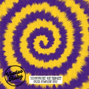 Paarse en gouden tie-dye png: handgetekende sublimatieontwerp (digitale download)