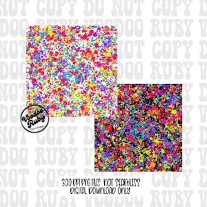 Paint Splatter PNG Design Bundle: Bright Colors Sublimation (Digital Download)