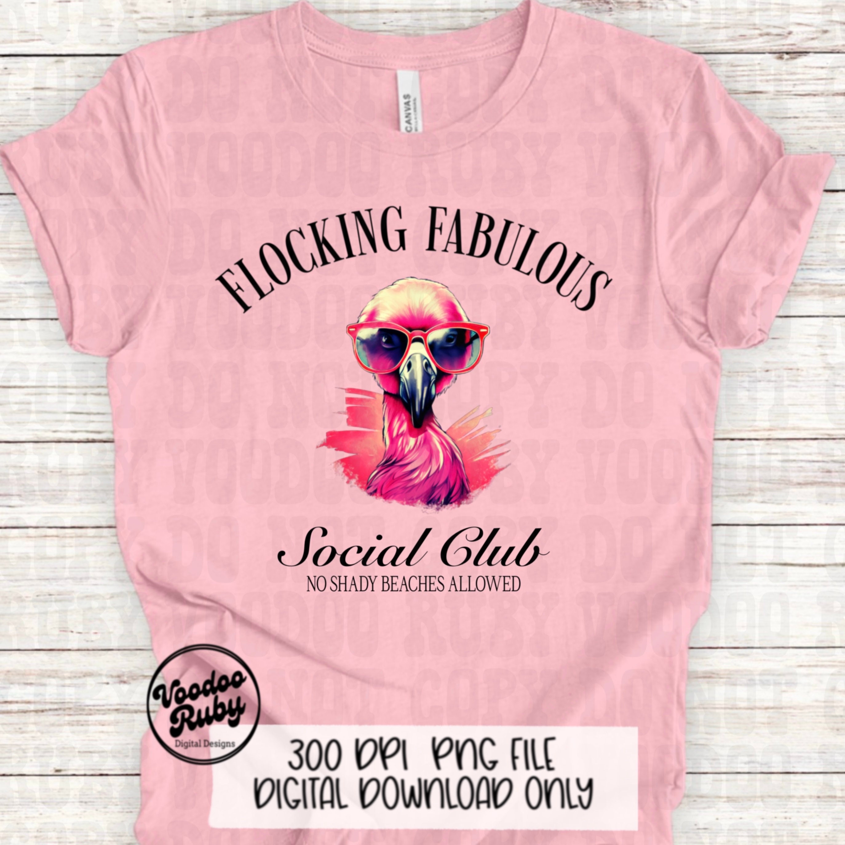 Flocking Fabulous Flamingo PNG, Girls Trip Design (digital Download) - Etsy