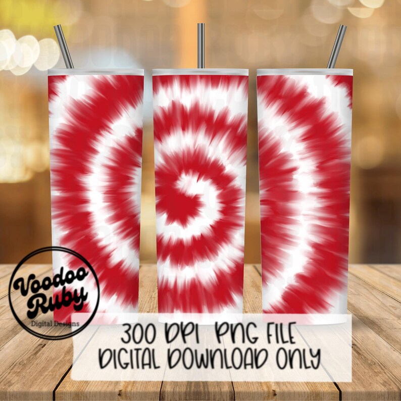 Red and White Tie Dye Digital Paper: PNG Sublimation (digital Download ...