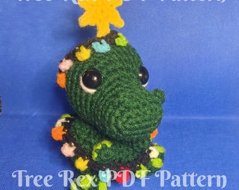 Tree-rex Crochet Pattern PDF PATTERN - Etsy Tree-rex Crochet Pattern PDF PATTERN - Etsy