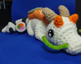 Sushi Dragon CROCHET PDF PATTERN